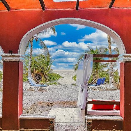 Beachfront Hacienda del Cuyo Groundfloor Esterno foto